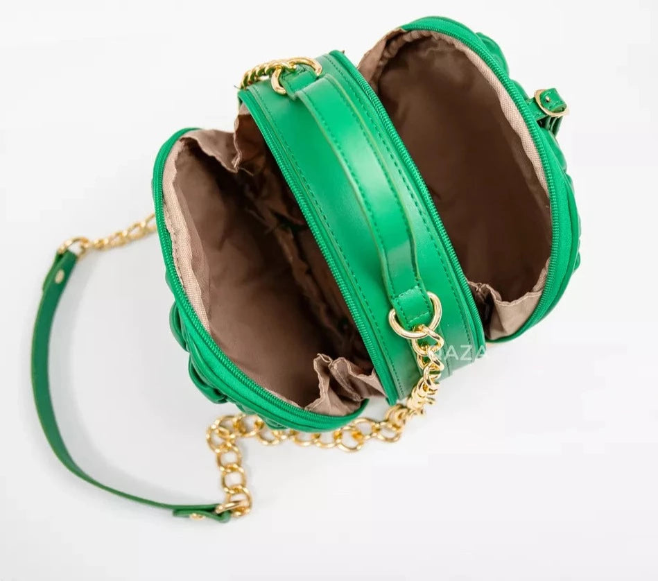 Toktok Small Round Bag Portable Crossbody Bag Wild Shoulder Bag