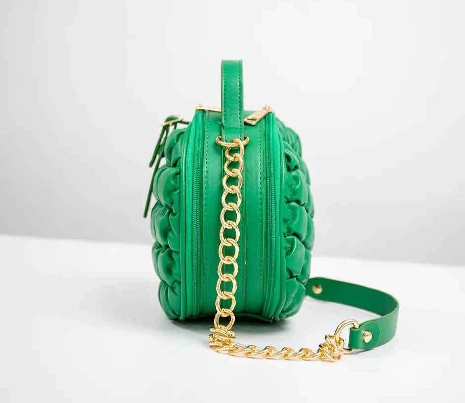 Toktok Small Round Bag Portable Crossbody Bag Wild Shoulder Bag