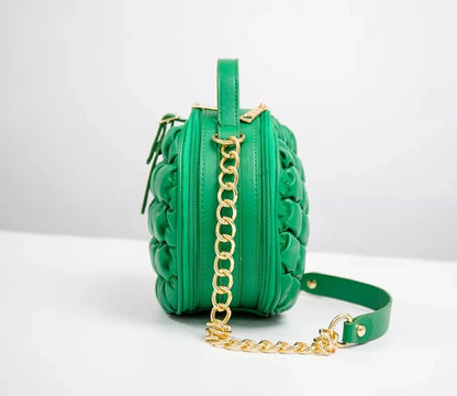 Toktok Small Round Bag Portable Crossbody Bag Wild Shoulder Bag