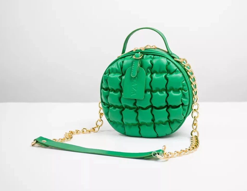 Toktok Small Round Bag Portable Crossbody Bag Wild Shoulder Bag