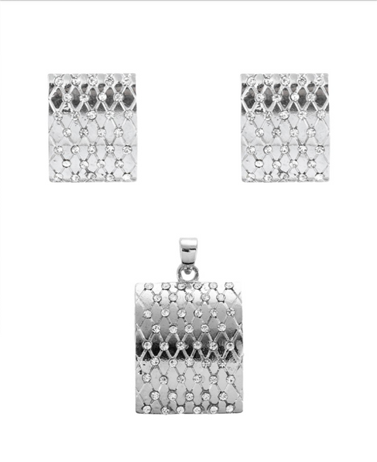 Ladies Blockz Jewellery Set